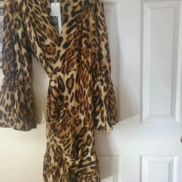 DALIA MACPHEE LEAPORD DRESS - Picture 3 of 7